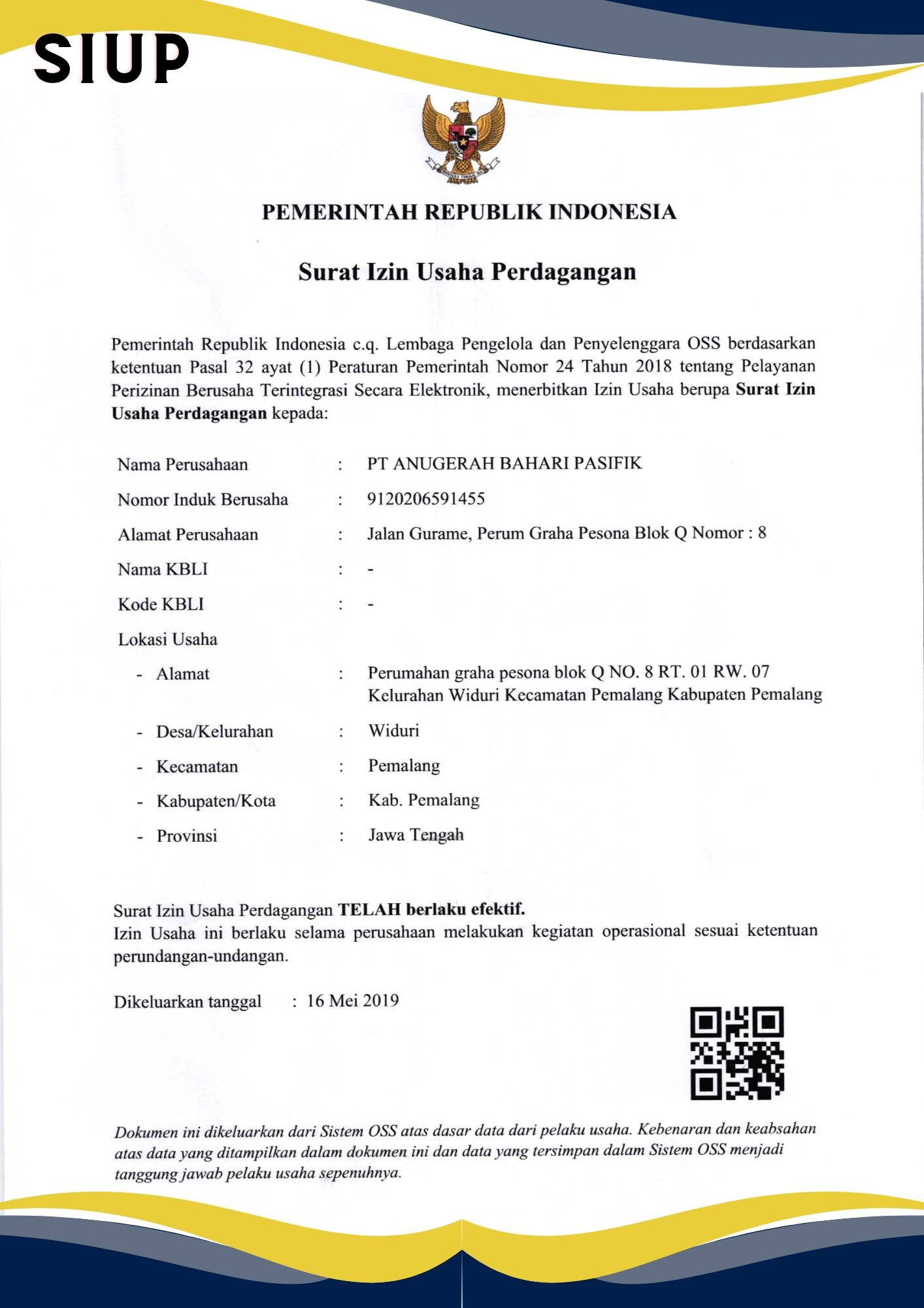 Sertifikasi & penghargaan